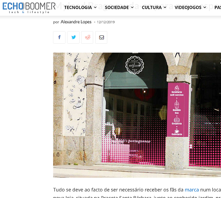 Echoboomer - MyIced Braga muda-se para novo espaço junto ao jardim de Santa Bárbara