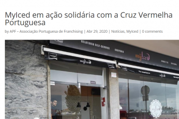 Associação Portuguesa de Franchising - MyIced em ação solidária com a Cruz Vermelha Portuguesa