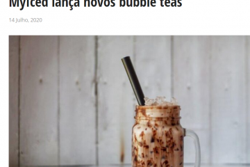 Distribuição hoje - MyIced lança novos bubble teas