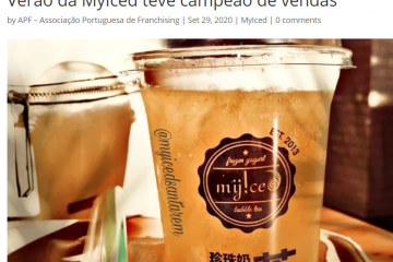 Associação Portuguesa de Franchising - Verão da MyIced teve campeão de vendas