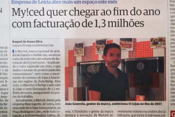 Jornal de Leiria - MyIced quer chegar ao fim do ano com facturação de 1,3 milhões