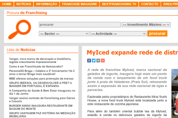 BestFranchising - MyIced expande rede de distribuição nacional