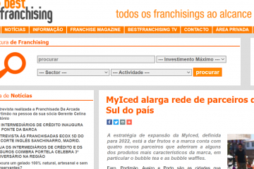 BestFranchising - MyIced alarga rede de parceiros de Norte a Sul do país
